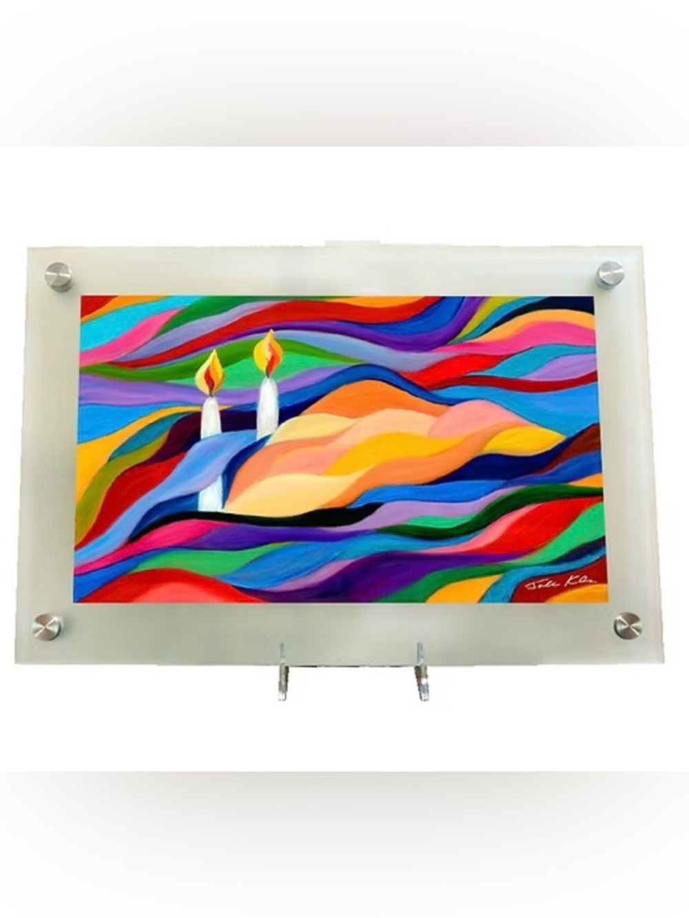 Glass Challah Tray - Picture 2 of 5